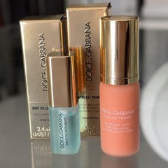 Dolce & Gabbana Everlast Primer & Mint Oil Lip Plumper Set – New in Box