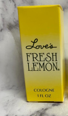 2 X LOVE’S FRESH LEMON Cologne SPLASH By MEM 1.0oz. EA VINTAGE RARE/BOXED