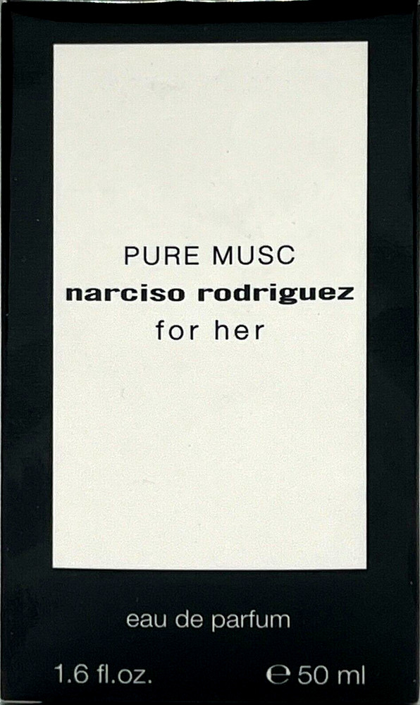NARCISO RODRIGUEZ PURE MUSC FOR HER EAU DE PARFUM SPRAY 1.6 Oz / 50 ml BRAND NEW