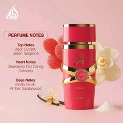 Lattafa Yara Candy Eau de Parfum Spray 3.4 fl oz Women’s Fragrance Pink Bottle