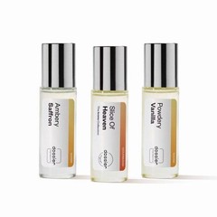 Dossier Icons Perfume Trio Set – 3pc Amber Saffron, Powdery Vanilla, Slice of H