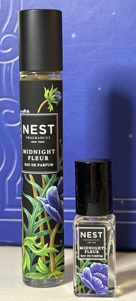 NEST Parfum Midnight Fleur .27 FL OZ Spray & .01 FL OZ Rollerball Travel Size
