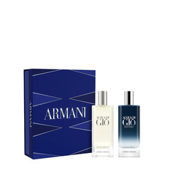 Armani Beauty – Acqua Di Gio Travel Gift Set for Men – 2-Piece Mini Cologne Set