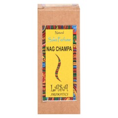 Lasa Nag Champa Natural Solid Perfume For Long Lasting Body Fragrance Wooden