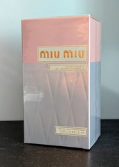 Miu Miu Fleur D’Argent Eau de Parfum, 3.4 oz/100 ml, NIB Unopened