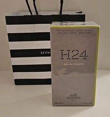 100% Authentic NIB Hermes Paris H24 Eau de Toilette 100ml/3.3fl.oz. $145+