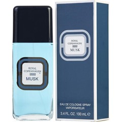 Royal Copenhagen MUSK Men 3.4 oz 100 ml Eau De Cologne Spray Nib Sealed