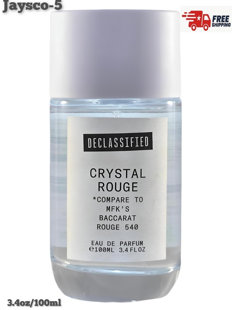 Crystal Rouge Eau De Parfum 3.4oz /100ml No BOX