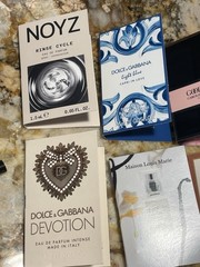 Bundle 10 Assorted Women Designer Perfume Samples Ellis Dolce & Gabbana Maison++