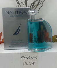 Nautica Classic 3.4oz Eau de Toilette Woody Chypre Cologne for Men