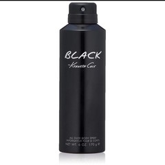 MENS Kenneth Cole BLACK All Over Body Spray, NEW 6oz Timeless Scent