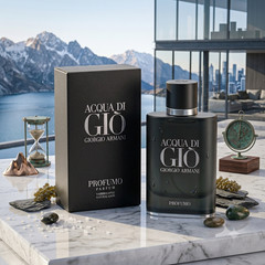 GIORGIO ARMANI ACQUA DI GIO PROFONDO PARFUM SPRAY FOR MEN 1.6 Oz / 50 ml NEW!!!