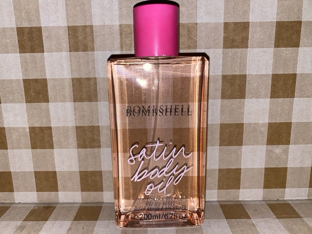 Victoria’s Secret Limited Edition BOMBSHELL Satin Body Oil 6.7 oz NEW