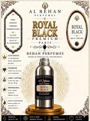 Al Rehan Perfumes Royal Black Premium Attar Perfume Best Long Lasting Scent Oil