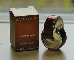 OMNIA Classic by BVLGARI * splash EDP 5 ml .17 oz DISCONTINUED MINIATURE