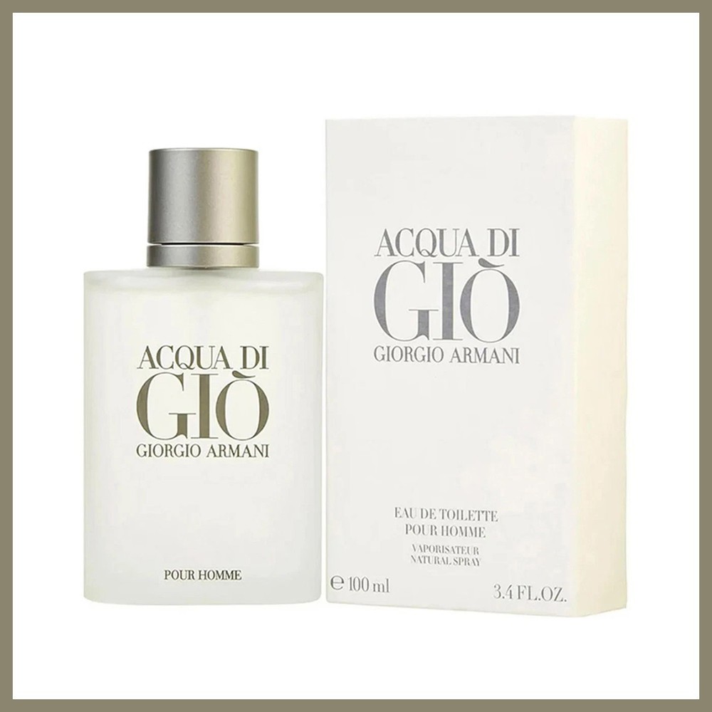 Giorgio Armani Acqua Di Gio 3.4oz Men’s EDT Cologne Spray – New In Box