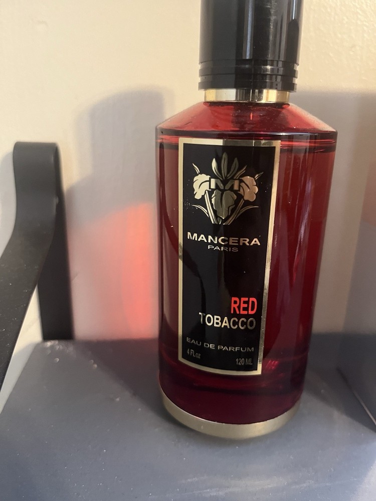 Mancera Red Tobacco 4.Oz 120ml Eau de Parfum Spray for Men