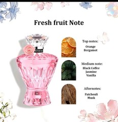 Women’s Red Crystal Valentine Perfume 75ML for College Students Valentine’s Day.