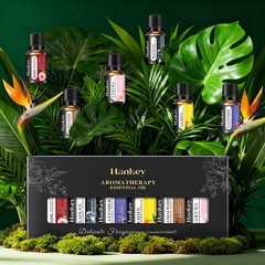 6 x 10ml Fragrance Essential Oil Pure Nature Oil for Aromatherapy Diffuser Gift