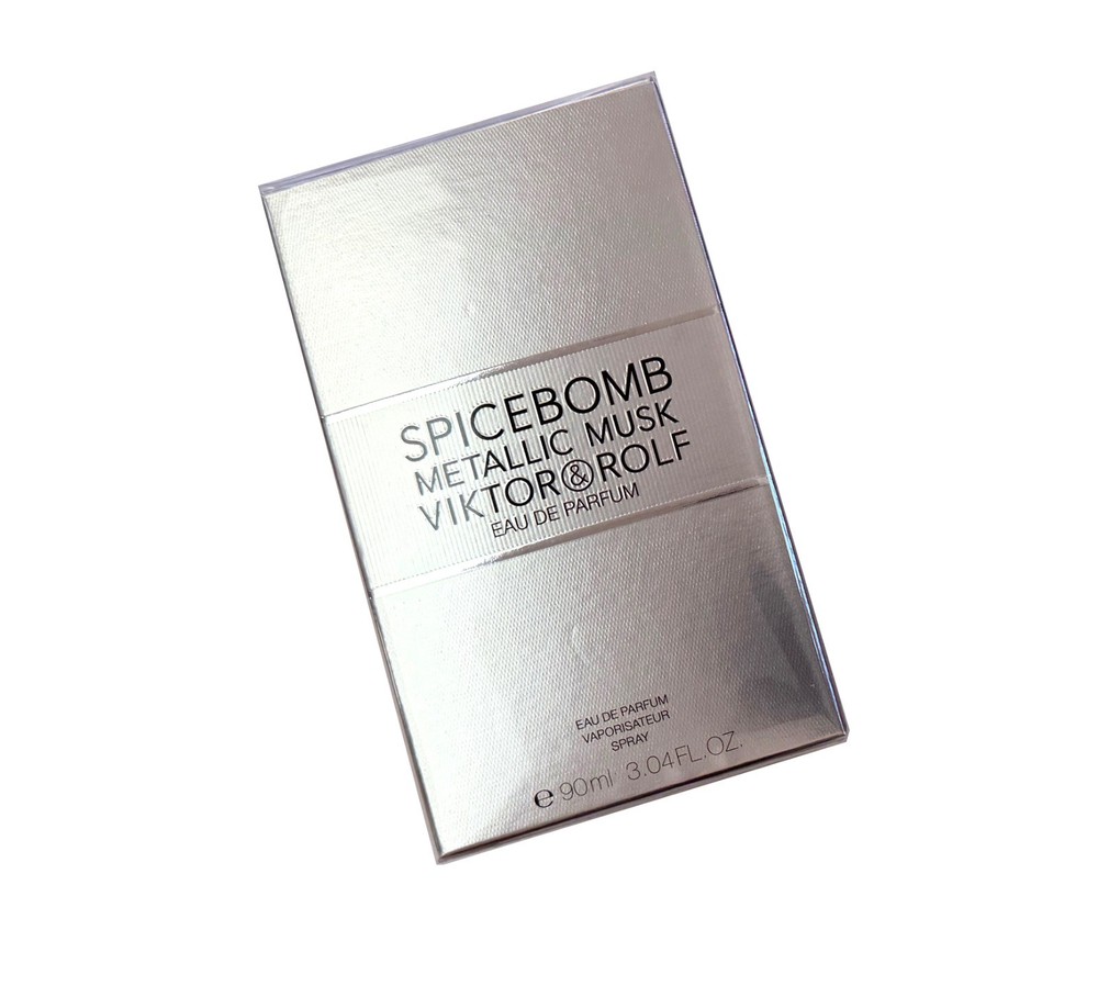 Spicebomb METALLIC MUSK by Viktor & Rolf 3.04 oz EDP Spray for Men Brand NEW