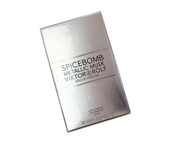Spicebomb METALLIC MUSK by Viktor & Rolf 3.04 oz EDP Spray for Men Brand NEW