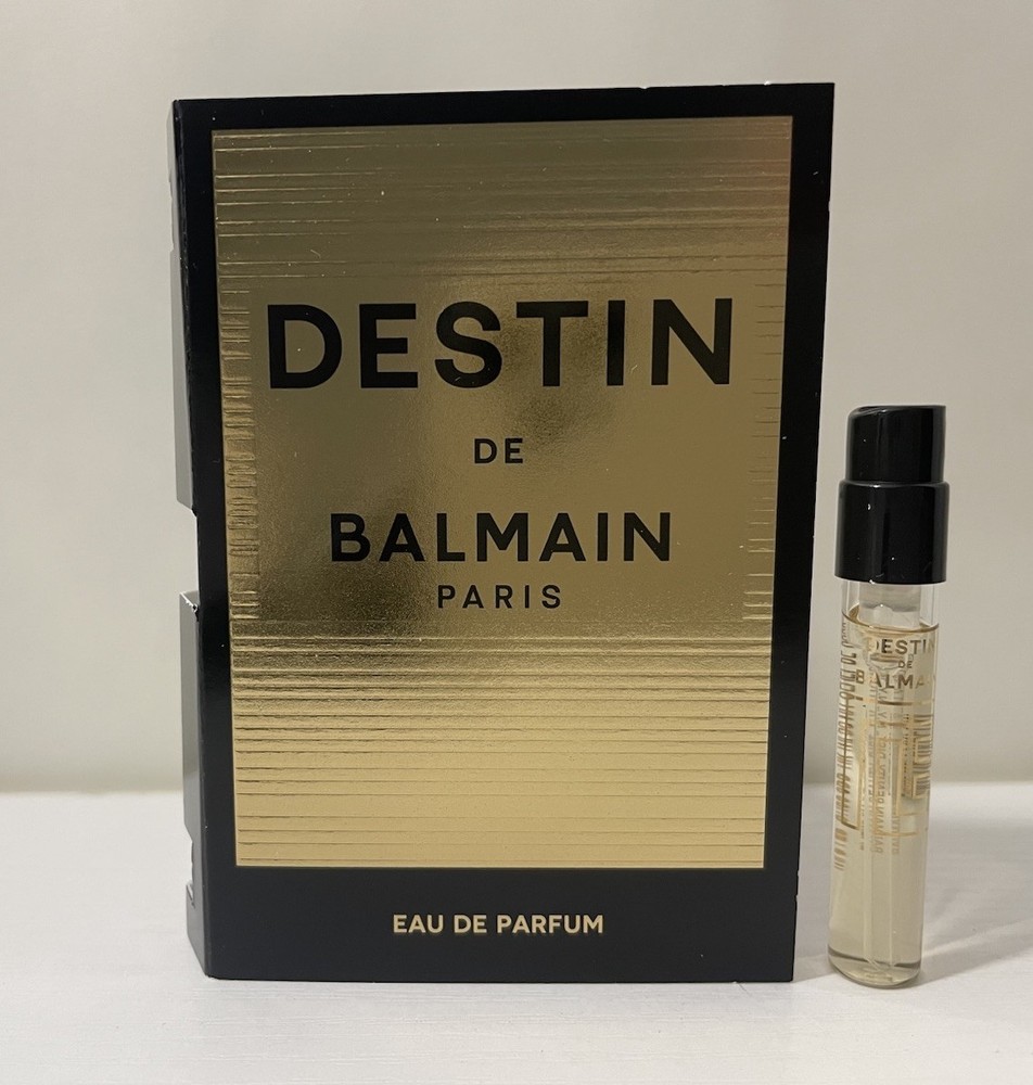 Destin De Balmain 0.05 Oz / 1.5 ML Eau De Parfum Sample Spray 2026 Release NEW