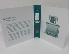 Aqua Media Cologne Forte Maison Francis Kurkdjian New Release sample spray vial