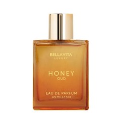 Bellavita Luxury Honey Oud Eau de Parfum | 100 ml (3.4 3.38 Fl Oz (Pack of 1)