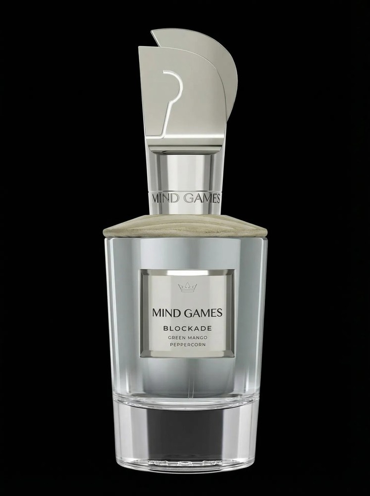 Mind Games Blockade 3.4oz (100ml) Tester BNIB w/Magnetic Cap