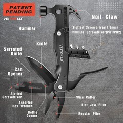 All-in-One Tools Hammer Multitool for Men