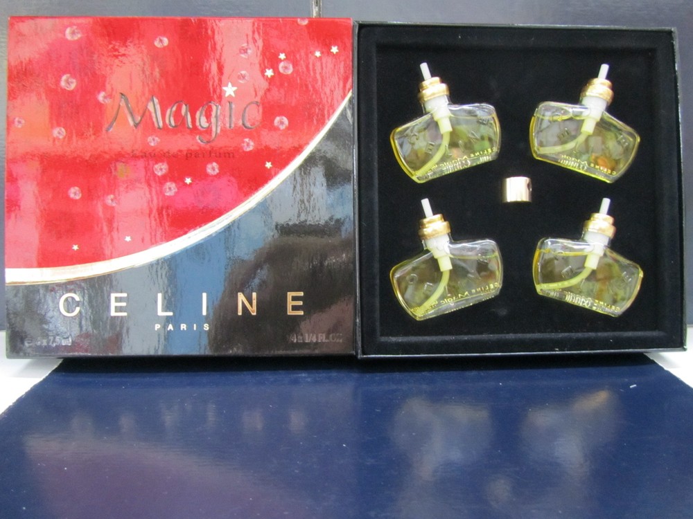 Magic by Celine Women 4 x 7,5 ml / 4 x 0.25 oz Eau de Parfum Spray Refill Set