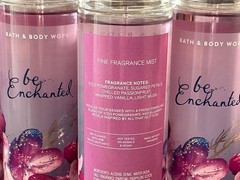 5 (FIVE) BE ENCHANTED 8oz Fine Fragrance MIST Bath and & Body Works