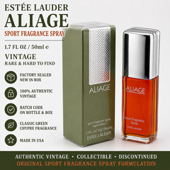Estee Lauder Aliage Sport Fragrance Spray 1.7 oz 50ml Sealed Vintage Rare