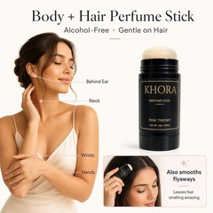 KHORA Solid Perfume | Feminine Luxury-Inspired Scent | Travel Friendly