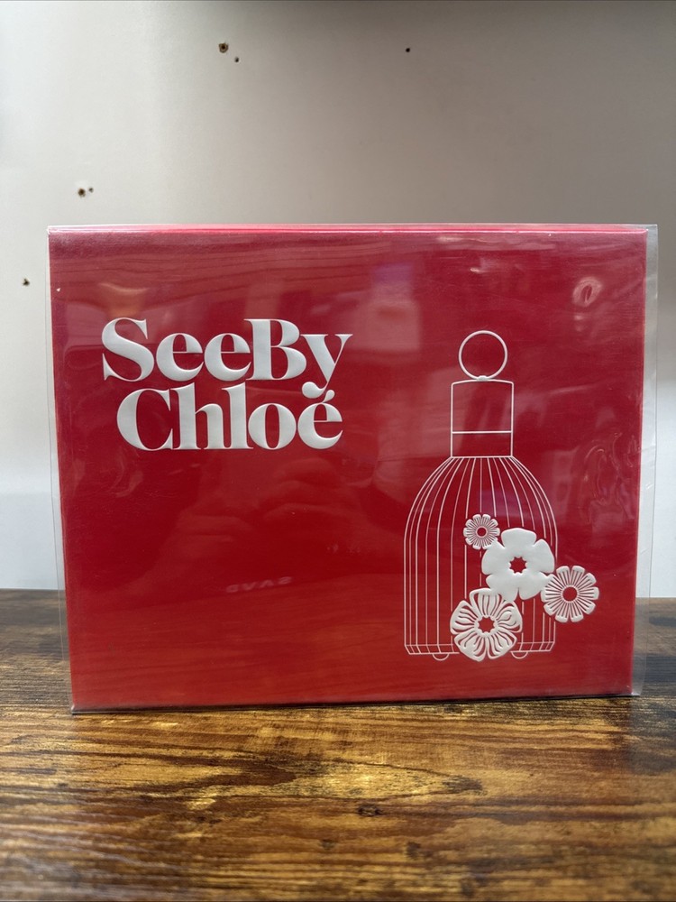 See By Chloe 3 Piece Gift Set 2.5 oz EDP Spray Lotion Shower Gel New