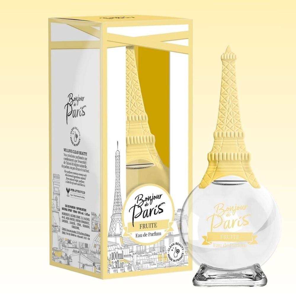 Bonjour de Paris, Fruity, Eau De Parfum, 3.3 oz , Made in France