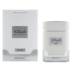 Khadlaj Shiyaaka Snow Eau De Parfum Spray for Men, 3.4 Ounce