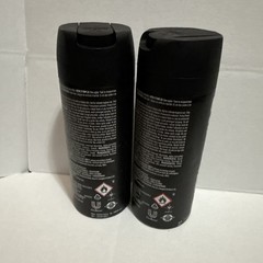 Lot of 2 Cans Axe for Men Black All Day Fresh Deodorant Body Spray 5oz Each
