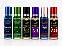 5 Pack Perfume Oil Roll-On Set 12ml Mixed Brands Long Lasting Fragrance for Men