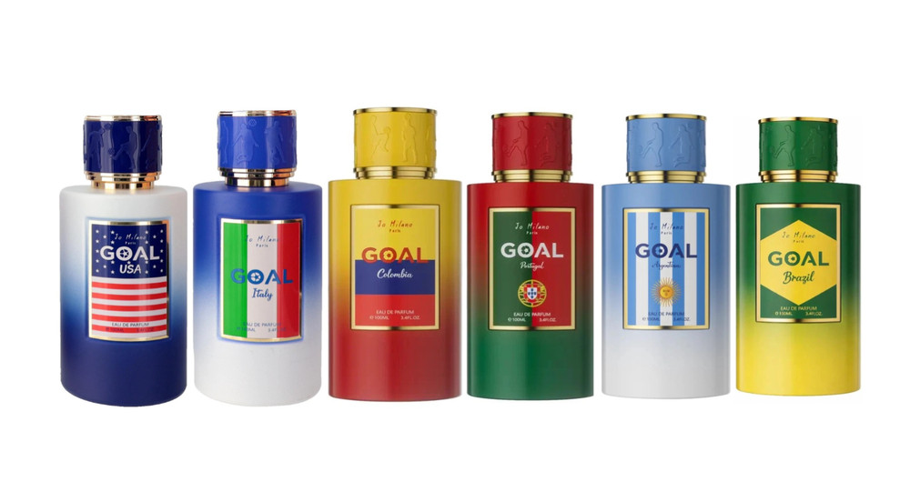 Title: Jo Milano “Goal” Collection – Portugal, Colombia, Brazil, Argentina, USA