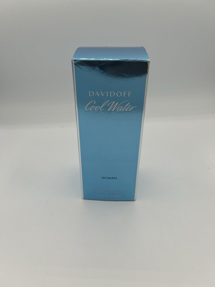 Davidoff Cool Water Woman EDT Perfume Spray 6.7 Fl Oz 200ml New Opened Box