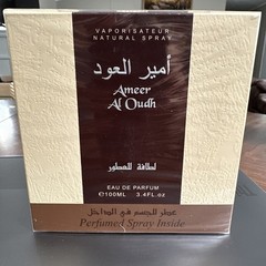 lattafa ameer al oudh Dubai Perfume Arabic Eau D Parfum Spray 100Ml New In Box