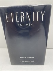 Eternity for Men by Calvin Klein cologne EDT SPRAY 6.7 oz/200 ml NEW AND SEALED