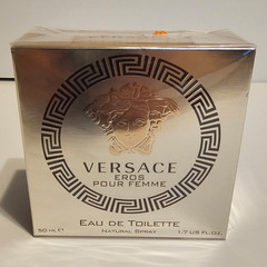 Versace Eros Pour Femme Eau de Toilette Spray, Regular Size 1.7 US fl oz