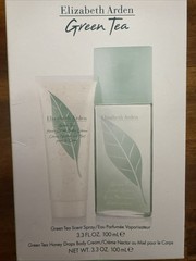 Elizabeth Arden Ladies Green Tea Gift Set Fragrances Body Cream And Perfume