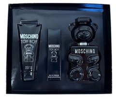 Moschino Toy Boy Eau de Parfum Spray 3.4oz Body Gel 3.4oz Mini 0.33oz Men