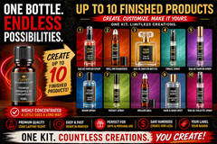 Luxury Fragrance Lab™ SIDE EFFECT Impression Kit Creates Upto 10 Products