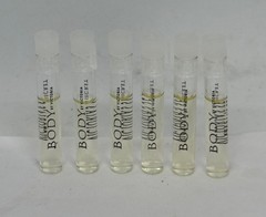 6x Body By Victoria by Victoria’s Secret Perfume Splash Vials – .03 oz – New