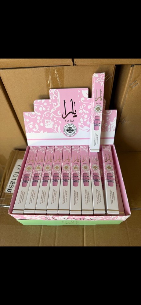 Lattafa Pink Yara 1.17 oz 35ml Spray fragrance designed for women lot of 20 pc