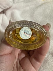 Avon Vintage Sweet Honesty Iridescent Swan Cologne Perfume Dab 0.5 oz